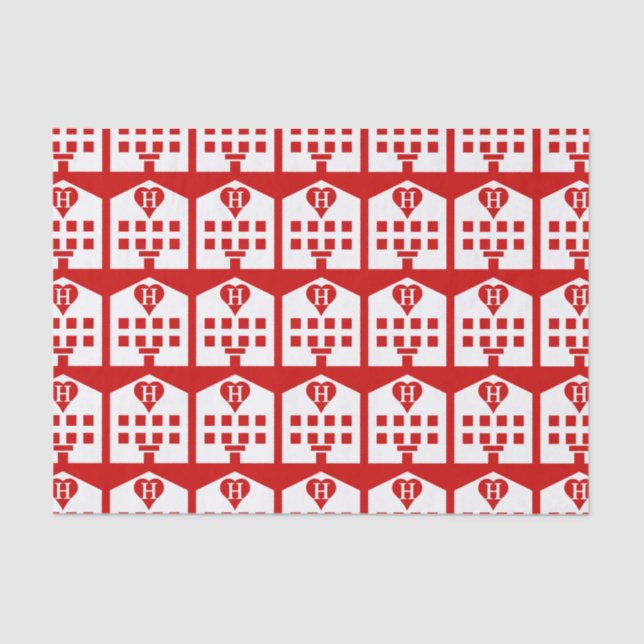 Love Hotel Japanese Emoji Tissue Paper (Front)