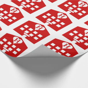 Love Hotel Japanese Emoji Wrapping Paper