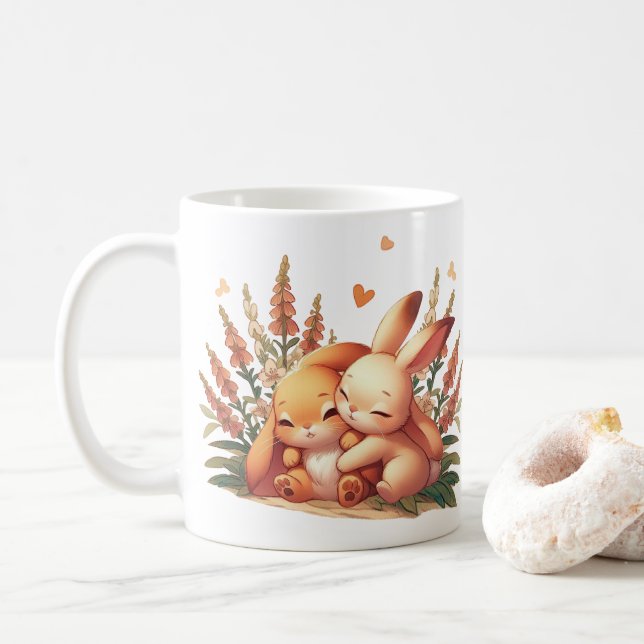 Love Hug Coffee Mug (With Donut)