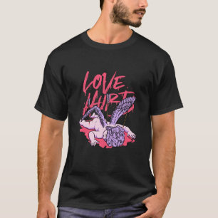 Love Hurts Broken Sad Cupid Valentines Day Emo Bro T-Shirt
