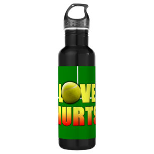 Love Hurts, Funny Tennis 710 Ml Water Bottle