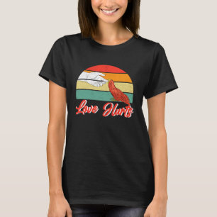 Love Hurts Parrot Biting Hand Bird T-Shirt