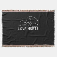 Love Hurts Parrot Lovers African Grey Budgerigar F