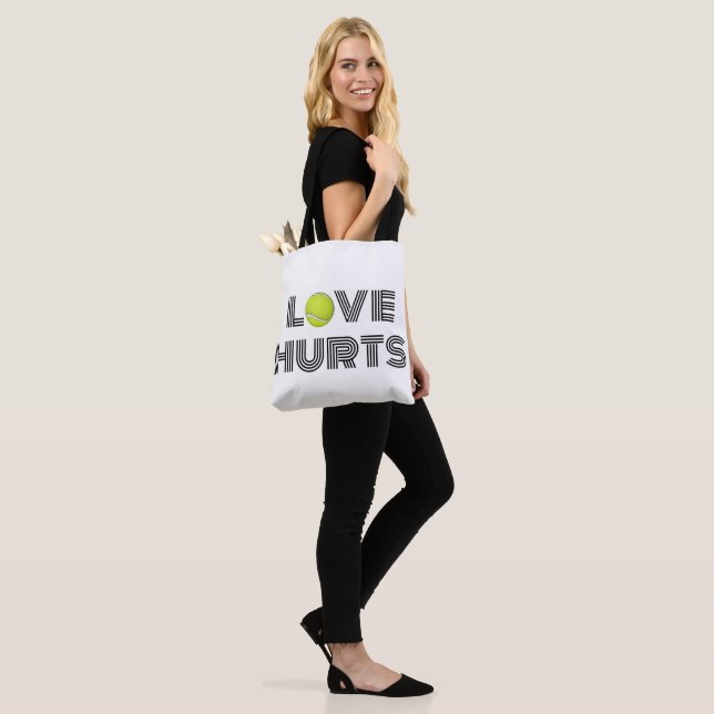 Love Hurts Tote Bag (On Model)