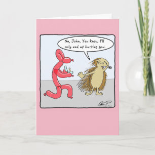 Love Hurts Valentine's Day Card