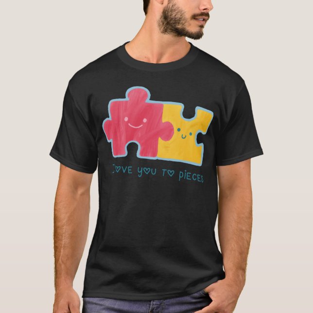 Love I Love Youo Pieces girl T-Shirt (Front)