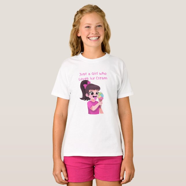Love ice cream T-Shirt (Front Full)
