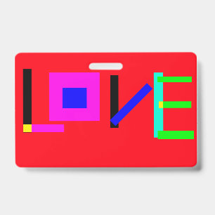 Love ID Badge