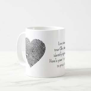 Love identifying mark of true Christians Coffee Mug