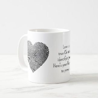 Love identifying mark of true Christians Coffee Mug