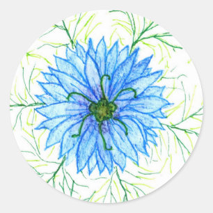 Love-in-a-mist Stickers
