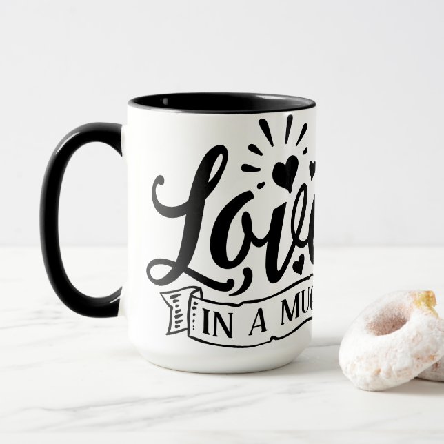 Love in a Mug (With Donut)