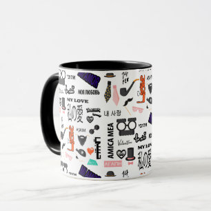 Love in all languages   mug