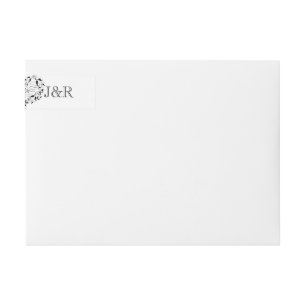 Love in any Language Wedding Wrap Around Label