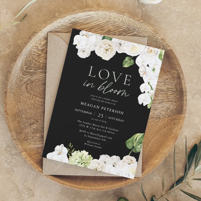 Love In Bloom Botanical Bridal Shower Invitation (Creator Uploaded)