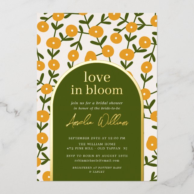 Love In Bloom Bridal Shower (Front)