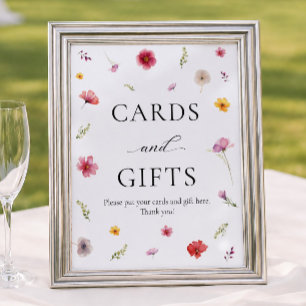 Love in Bloom Bridal Shower Cards and Gifts  Poster