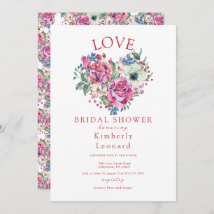 Love in Bloom Bridal Shower Invitation