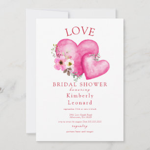 Love in Bloom Bridal Shower Invitation