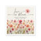 Love In Bloom Bridal Shower Napkins