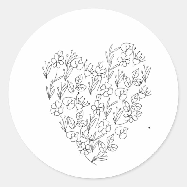 Love in Bloom: Decorative Envelope Seals (Front)