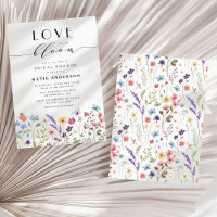 Love in Bloom Floral Spring Summer Bridal Shower
