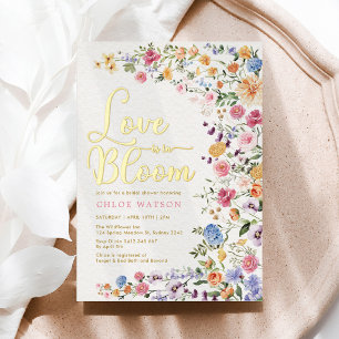 Love in Bloom: Garden Flowers Bridal Shower 