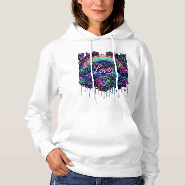 Love in Bloom Hoodie (Front)