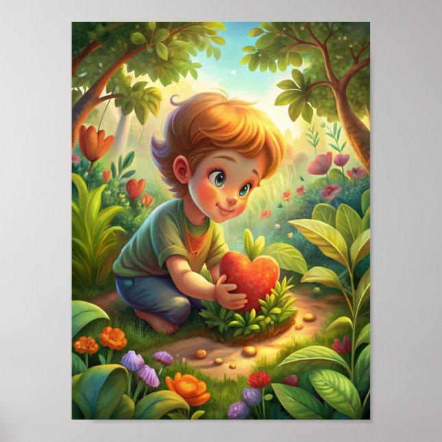 "Love in Bloom" Poster (Front)