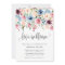 Love in Bloom Watercolor Flowers Bridal Shower