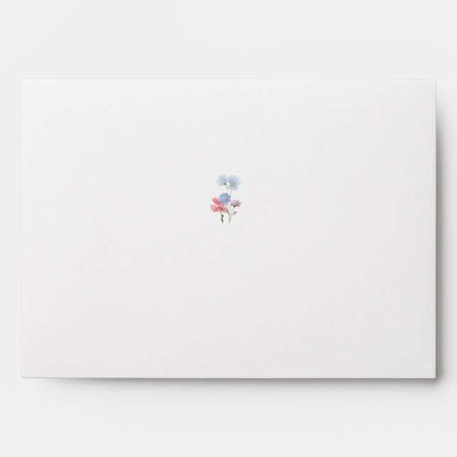 Love in Bloom Wildflower Envelopes (Front)