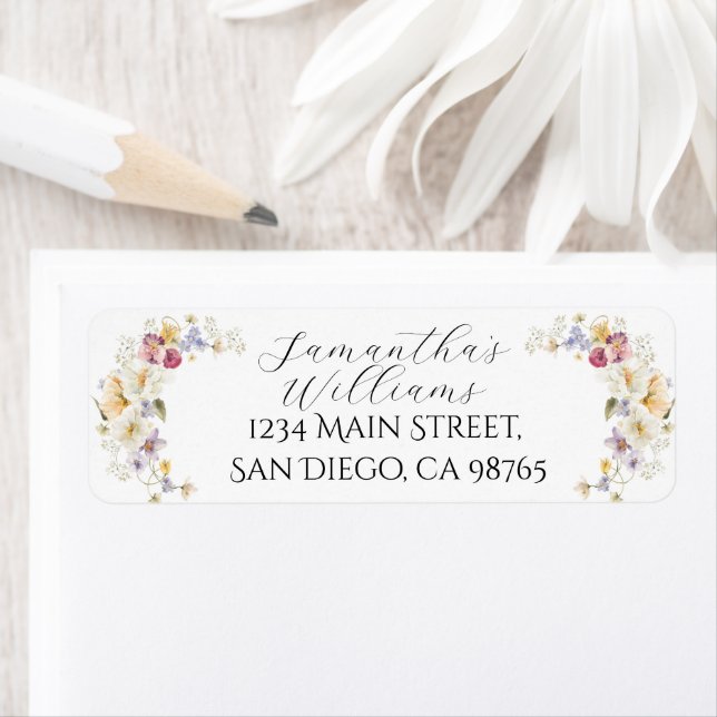 Love in bloom Wildflower Rustic Bridal Shower (Insitu)