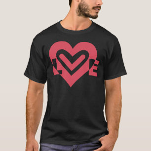 Love in Cherry Pink T-Shirt