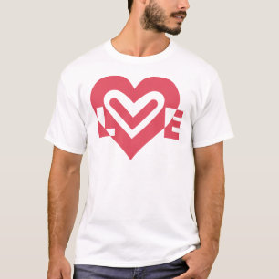 Love in Cherry Pink T-Shirt