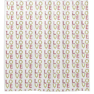 Love in Colour Shower Curtain