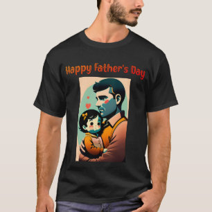 Love in Daddy's Arms: Father's Day Celebration T-Shirt