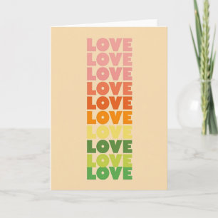 Love In Every Color Card