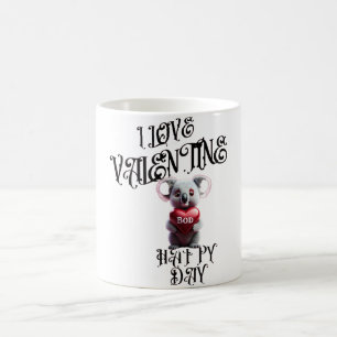 Love in Every Detail – Valentine’s Day Logo Design Coffee Mug