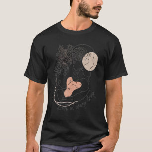 Love In Every Drop Mom Floral Boho Breastfeeding A T-Shirt