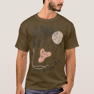 Love In Every Drop Mum Floral Boho Breastfeeding A T-Shirt
