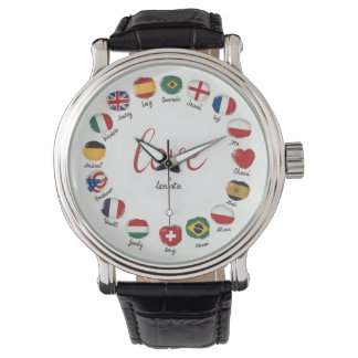 Love in Every Language Wristwatch