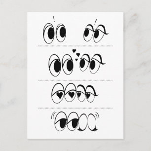 love in four steps.ai postcard