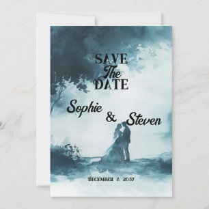 Love in Full Bloom: Romantic Floral Save The Date