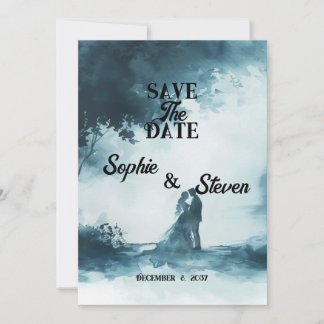 Love in Full Bloom: Romantic Floral Save The Date