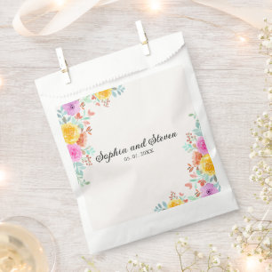Love in Full Bloom – Springtime Wedding Favour Bags