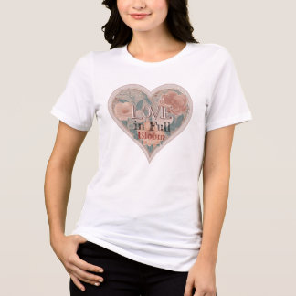 🌹💘 "Love in Full Bloom" 🌺💕 Tri-Blend Shirt