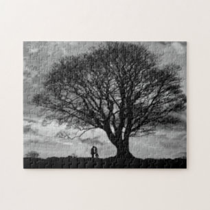Love in Grey Scale Jigsaw Puzzle