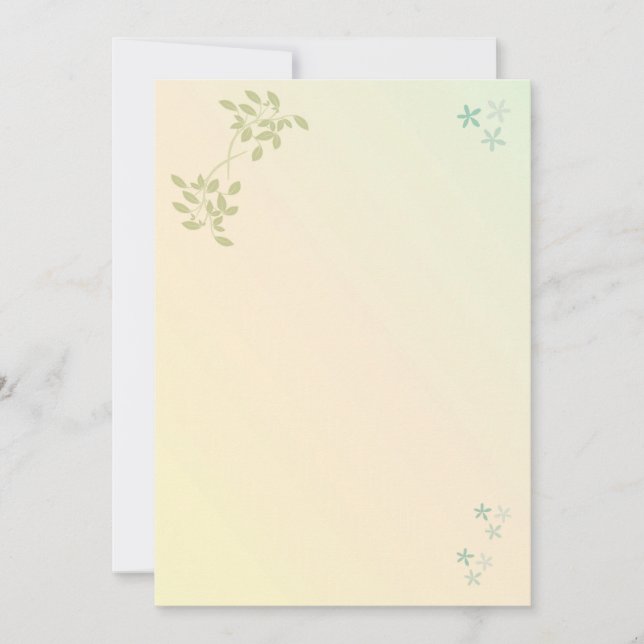 Love in Laurels Stationery (Front)