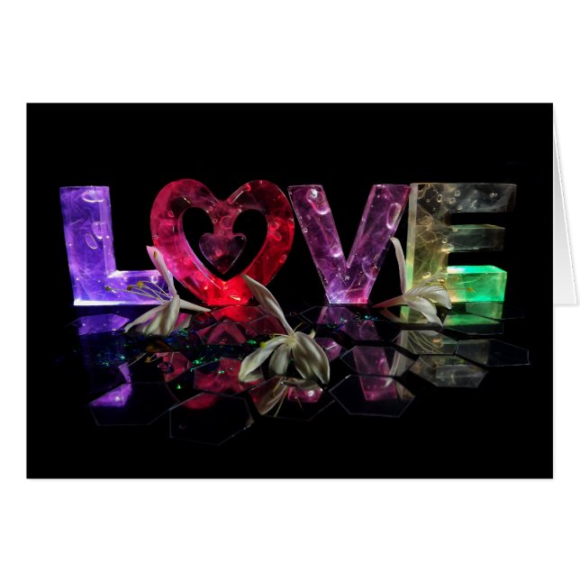 Love in Lights with honeysuckle (Front Horizontal)