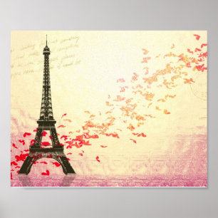Love in Paris in the springtime Poster